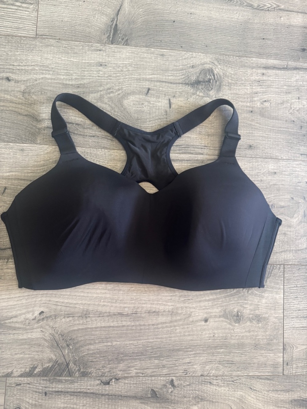 Avia Black Racerback Sports Bra